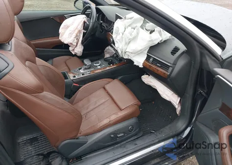 2018 Audi A5 2.0T Premium z USA, uszkodzony, nr VIN WAU2NGF52JN020919